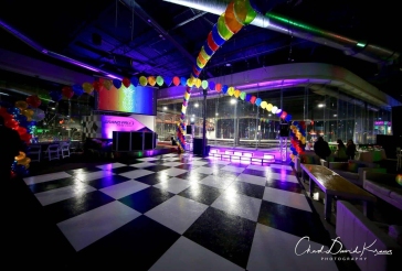 Neon Themed Balloon Gazebo