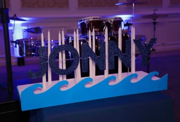 Waves Candle Lighting