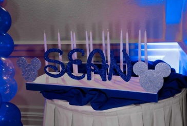 Disney Themed Candle Lighting Display