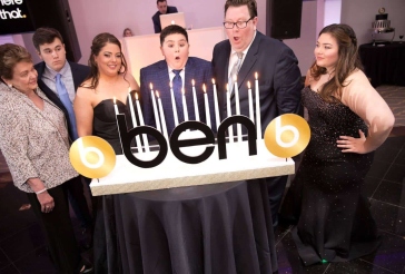 Black and Gold Candle Lighting Display