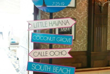 Custom Directional Sign