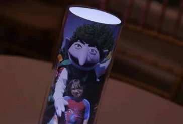 LED Photo Centerpiece