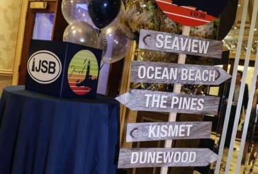 Beach Theme Directional Sign