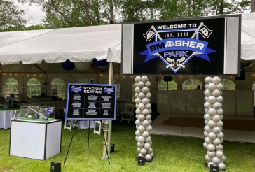 Custom Logo Backdrop