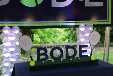 LED  Tennis Theme Candle Lighting Display