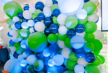 Everything Boy Balloon Wall