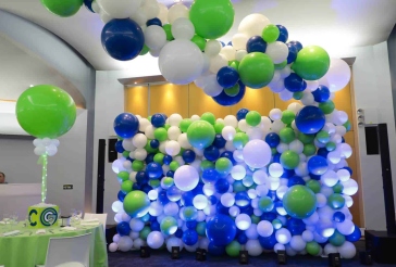 Organic Balloon Wall