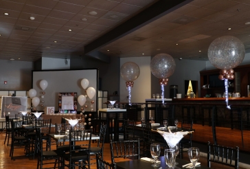 Clear Rock Candy Centerpiece