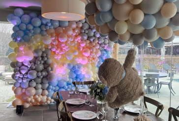 Pastel Balloon Wall