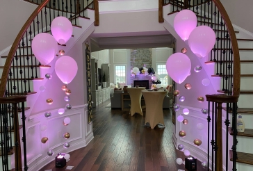 Entryway Bubble Balloons
