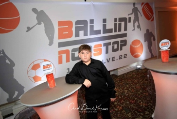 Sports Themed Logo Mural