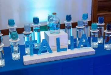 Sand Art Candle Lighting Display