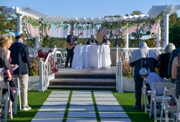 Floral Gazebo Decor