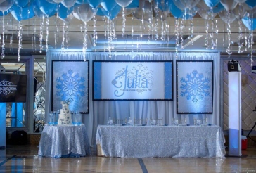 Winter Themed Backdrop