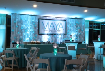 Club Themed Backdrop