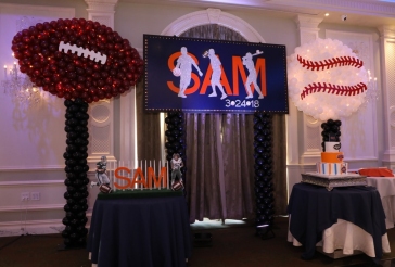 Sports Themed Backdrop