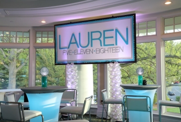 Club Themed Backdrop