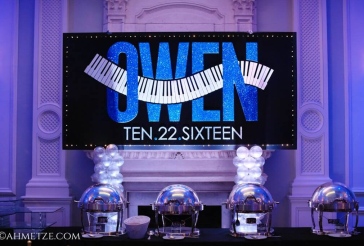 Music Themed Logo Backdrop