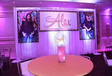 Bat Mitzvah Backdrop