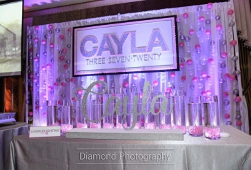 Bat Mitzvah Backdrop