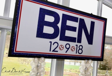 Baseball Themed Backdrop