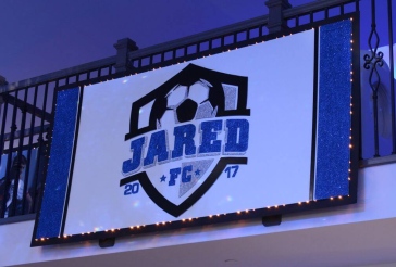 Soccer Themed Backdrop