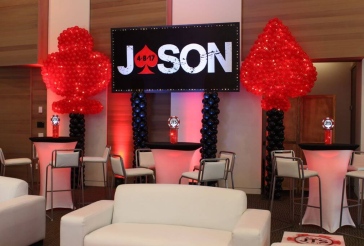 Casino Themed Backdrop