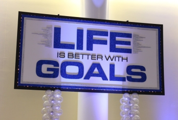 Hockey Themed Backdrop