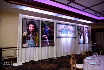 Dance Themed Backdrop