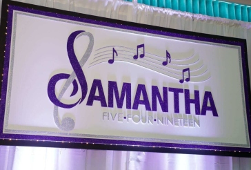 Music Themed Backdrop