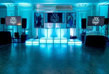 Broadway Themed Backdrop