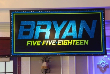 Bar Mitzvah Logo Backdrop