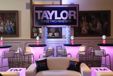 Bat Mitzvah Logo Backdrop