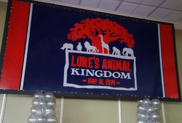 Animal Themed Backdrop