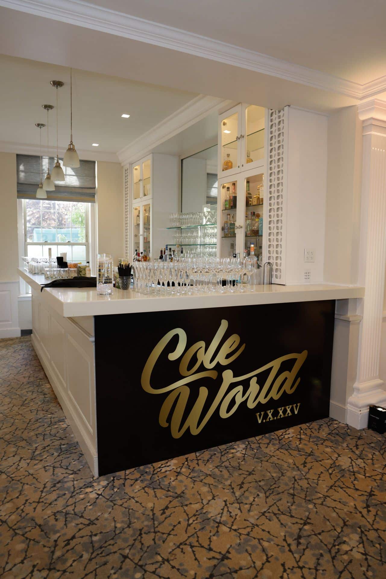 Bar Mitzvah Custom Bar