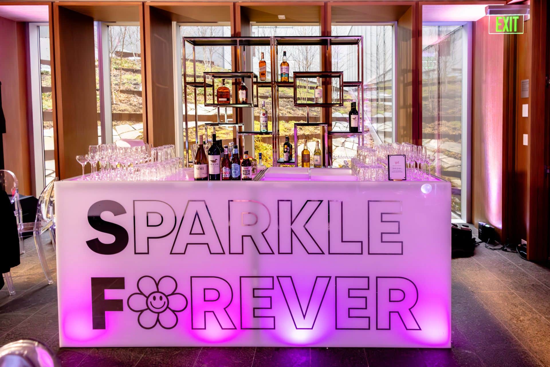 Custom Flower Theme Bar