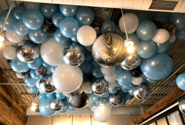 Organic Ceiling Balloon Sculpture