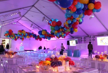 Multi Colored Balloon Sculpture