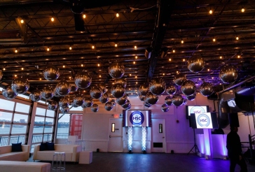 Silver Orbz Ceiling Install