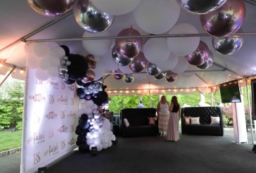 Orbz Tent Ceiling Treatment