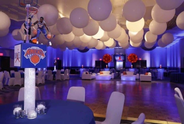 White Balloon Ceiling Treatment