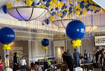 Loose Balloons Ceiling Decor