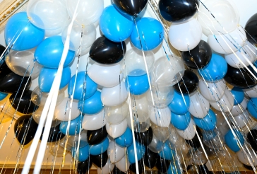 Loose Balloons Ceiling Treatment