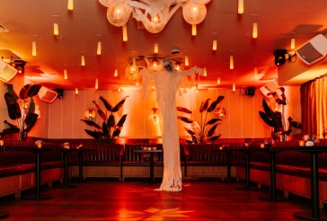 Hanging Candle Ceiling Treatment