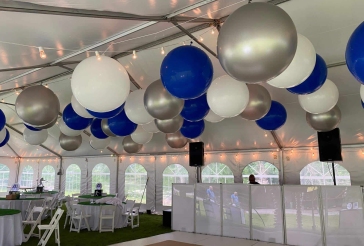 Tent Ceiling Treatment