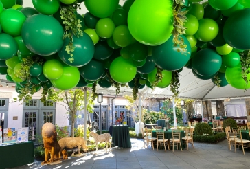 Balloon Garland Ceiling Sculpture