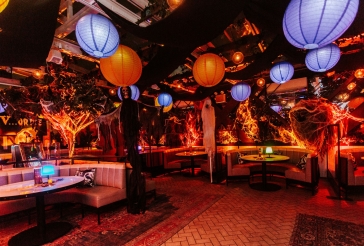 LED Lanterns Ceiling Treatment