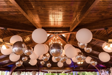 Classic Balloon Ceiling Treatment