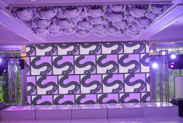 Metallic Orbz Ceiling