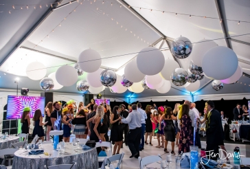 Tent Balloon Ceiling Treatment